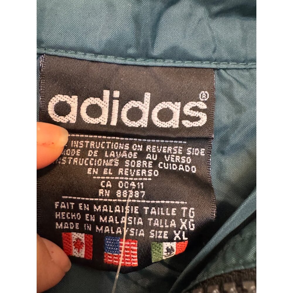 Adidas Vintage Vampire In Brooklyn Windbreaker Jacket XL - Picture 5 of 7